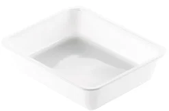 Barquette rectangulaire blanc 22,5x17,5x5,4 cm 150 cl (270 pièces) - DUNI Online