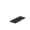 Barrette de dégustation rectangulaire gris résine Nacryl® 24,5 cm - MEALPLAK Online