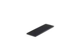 Barrette de dégustation rectangulaire gris résine Nacryl® 30 cm - MEALPLAK Clearance