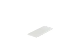 MEALPLAK Barrette de dégustation rectangulaire blanc résine Nacryl® 24,5 cm Best