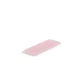 MEALPLAK Barrette de dégustation rectangulaire rose résine Nacryl® 24,5 cm Clearance