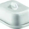 Beurrier rectangulaire blanc porcelaine culinaire 10,6 cm - PILLIVUYT Clearance