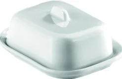 Beurrier rectangulaire blanc porcelaine culinaire 10,6 cm - PILLIVUYT Clearance