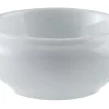 Beurrier rond blanc porcelaine 2,5 cm Ø 6,5 cm - PRO.MUNDI Online