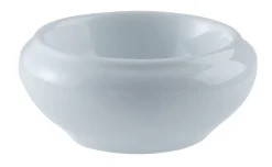 Beurrier rond blanc porcelaine 3,5 cm Ø 7,5 cm - PRO.MUNDI Best