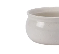 PRO.MUNDI Beurrier rond écru grès émaillé Ø 7 cm Gres Couleur New