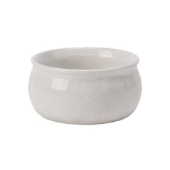 PRO.MUNDI Beurrier rond écru grès émaillé Ø 7 cm Gres Couleur New
