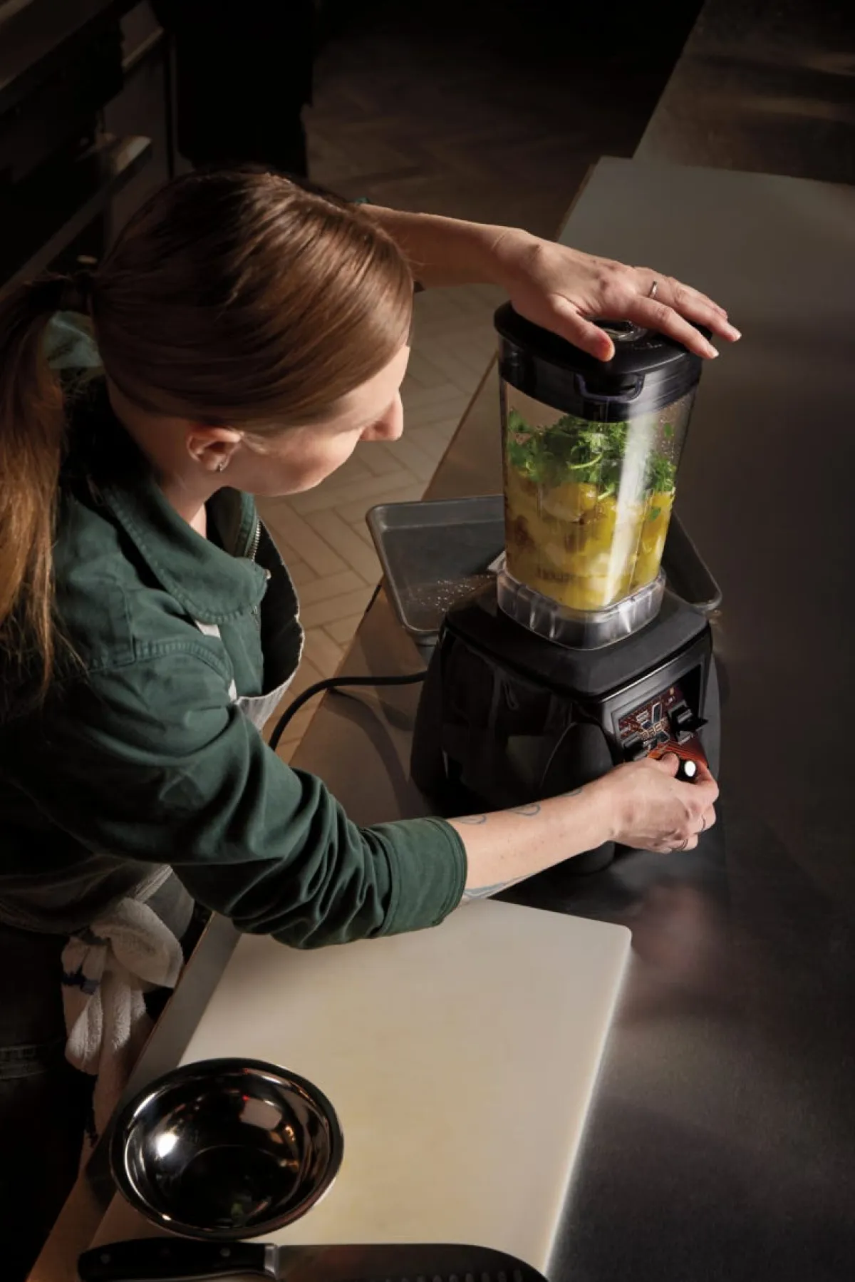 WARING Blender à commande électronique noir 1,4 L Xprep Outlet