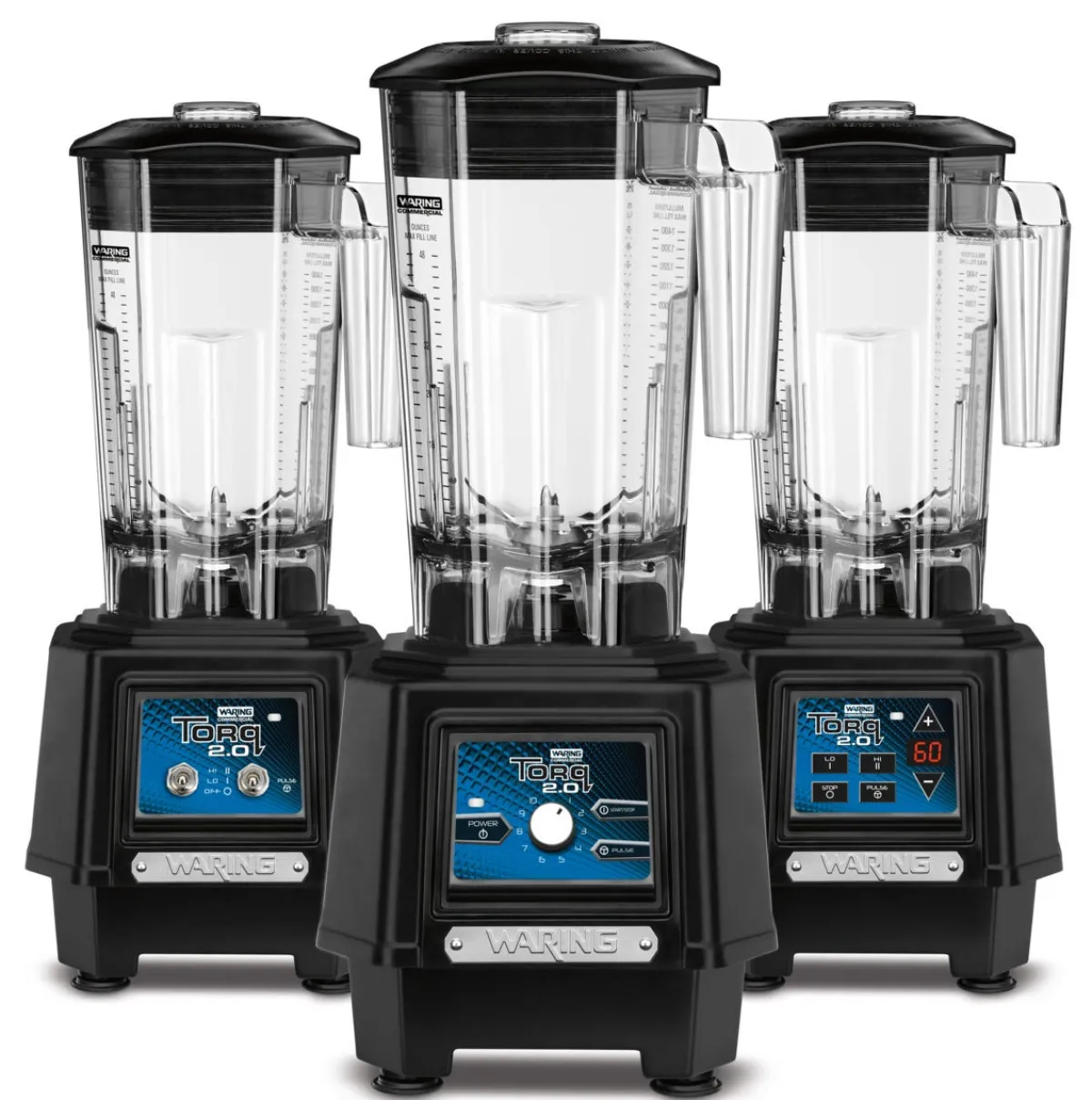 WARING Blender de bar à commande manuelle noir 1,4 L Torq Outlet