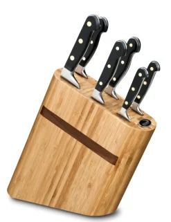 DEGLON Bloc 6 couteaux bambou 35x9x24 cm Grand Chef Sale