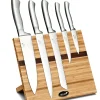 DEGLON Bloc 5 couteaux bambou 26x15x21 cm Oryx Best