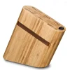 Bloc couteaux vide 6 emplacements bambou 35x9x24 cm - DEGLON Online