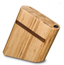 Bloc couteaux vide 6 emplacements bambou 35x9x24 cm - DEGLON Online