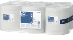 Bobine à dévidage central blanc ouate de cellulose 19,8x30 cm (6 pièces) - TORK Hot