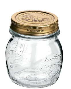 Bocal avec couvercle hermétique verre 25 cl Quattro Stagioni - BORMIOLI ROCCO Online