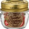 Bocal avec couvercle hermétique verre 4 cl Quattro Stagioni - BORMIOLI ROCCO New