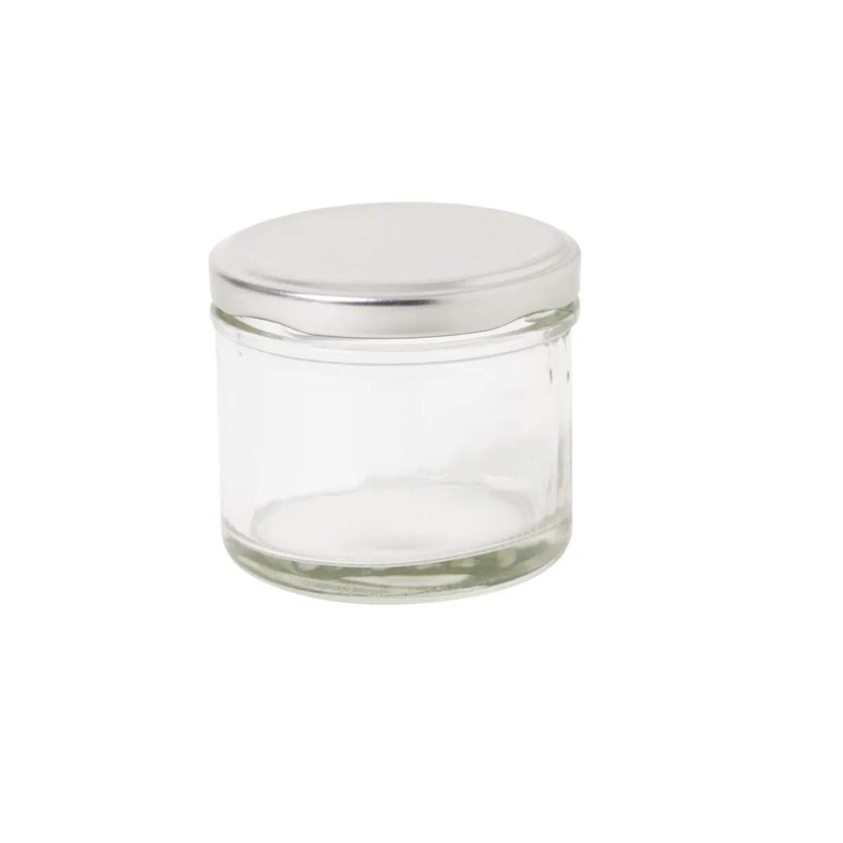 Bocal avec couvercle à visser verre Ø 7 cm 6,5 cm 135 ml Oxstal (96 pièces) - ESSENTIALS COLLECTION Discount