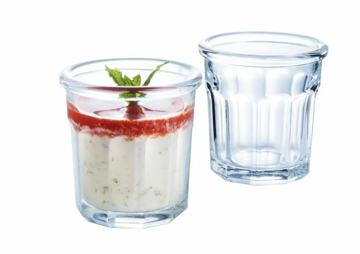 Bocal droit transparent verre trempé Ø 6,2 cm Eskale - ARCOROC New