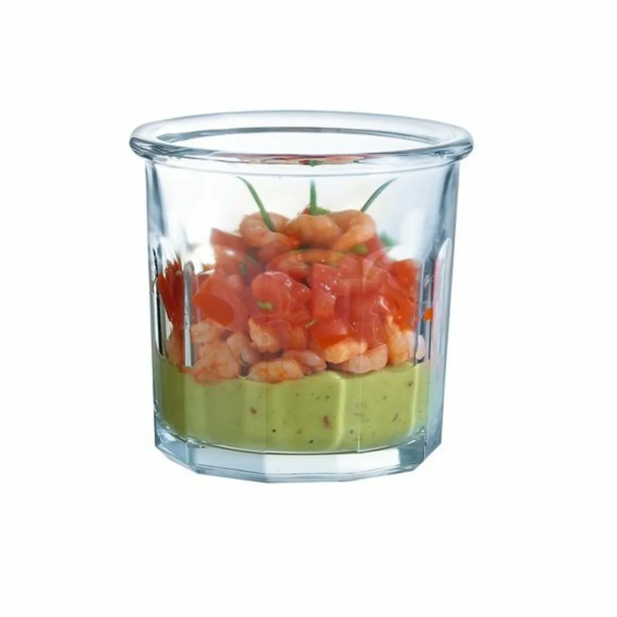 Bocal rond transparent verre trempé Ø 7,7 cm Eskale - ARCOROC Outlet