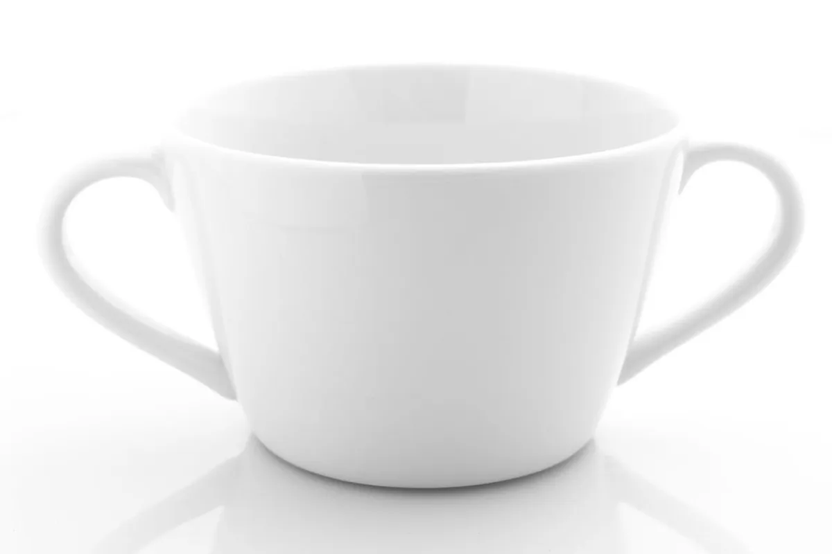 enova Bol avec anses rond blanc porcelaine culinaire Ø 12 cm Regithermie Hot