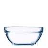 LUMINARC Bol avec couvercle rond transparent verre trempé Ø 14 cm Caps Online