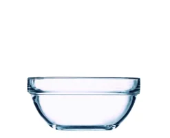LUMINARC Bol avec couvercle rond transparent verre trempé Ø 14 cm Caps Online