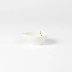 ACCOLADE Bol blanc porcelaine Ø 10 cm Silk New