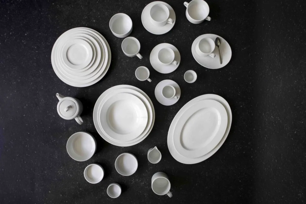 Bol bouillon empilable sans anses rond blanc porcelaine Ø 11 cm Presto - ACCOLADE Clearance