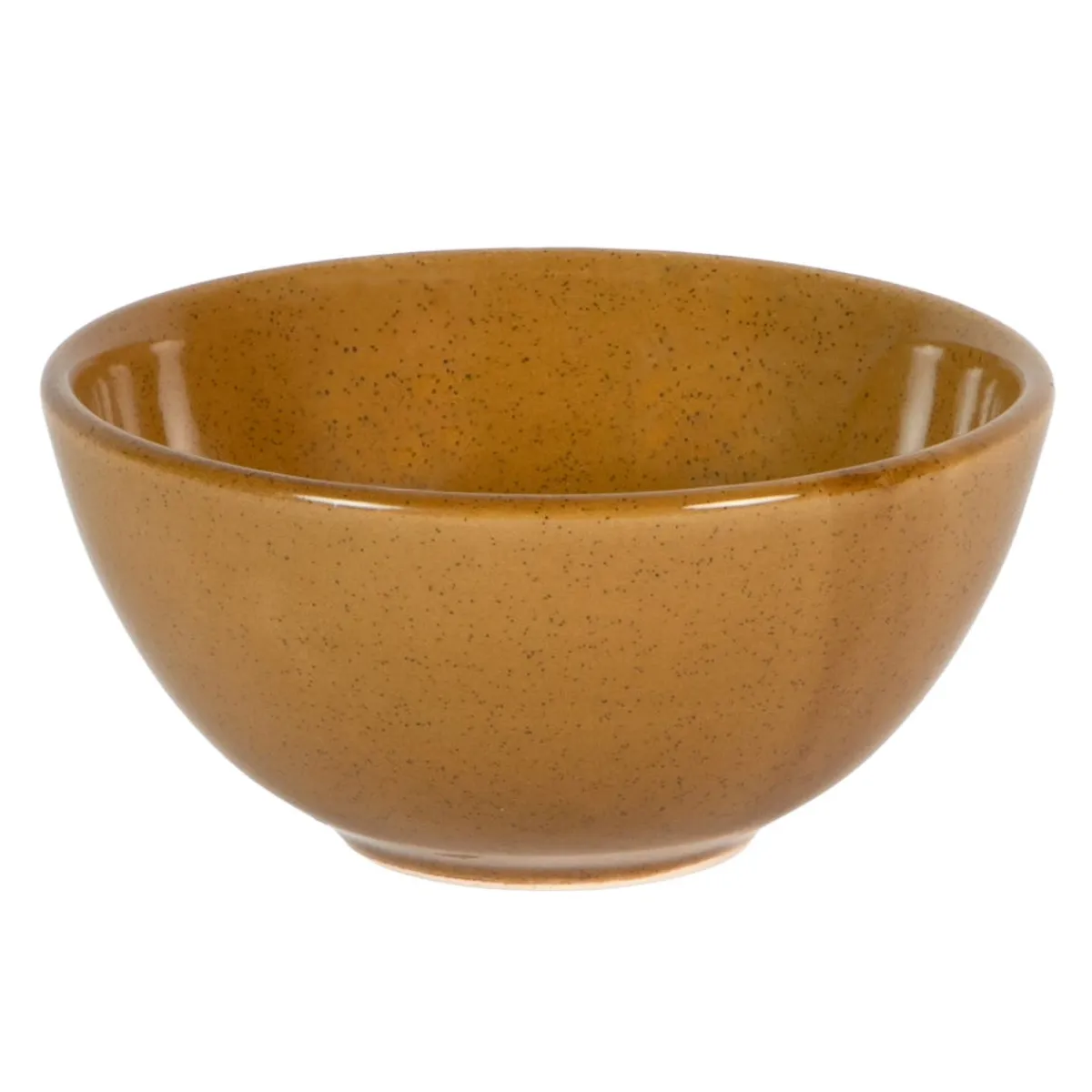 Bol caramel grès renforcé Ø 12 cm Twist - ESSENTIALS COLLECTION Discount