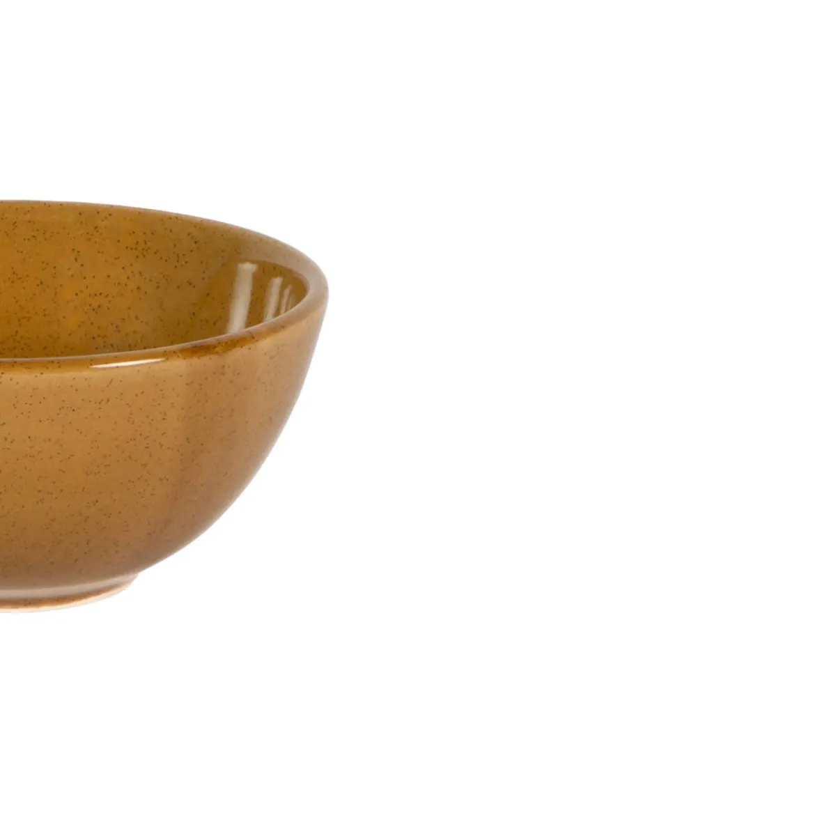 Bol caramel grès renforcé Ø 12 cm Twist - ESSENTIALS COLLECTION Discount