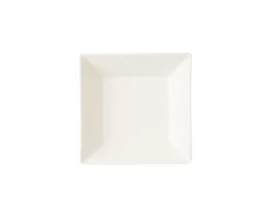 Bol carré ivoire porcelaine vitrifiée 15 cm Allspice - RAK Discount