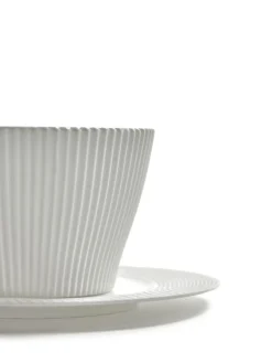SERAX Bol conique blanc porcelaine bone china Ø 12 cm Nido Online