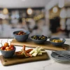 Bol conique seattle grey porcelaine vitrifiée Ø 13 cm Nourish Seattle - CHURCHILL Online