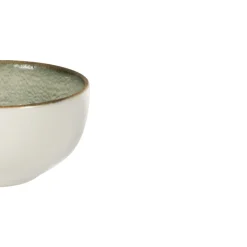 Bol coupe rond gris anthracite porcelaine Ø 10 cm Terra - PRO.MUNDI Discount