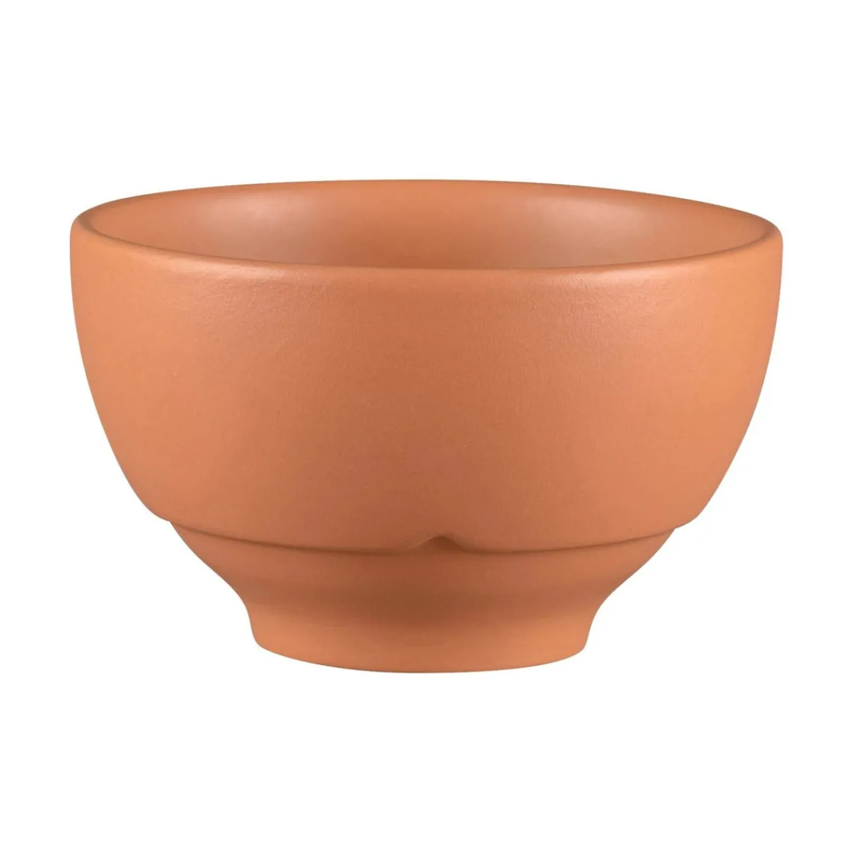 Bol à céréales rond Tero Décor Prima porcelaine 63 cl Ø 13,5 cm Earth - RAK Clearance
