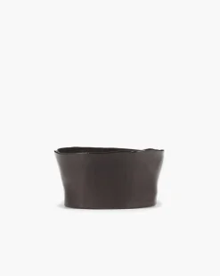 Bol de présentation rond ébène grès émaillé Ø 18 cm La Mère - SERAX Clearance