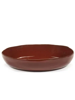 Bol de présentation rond Venetian red grès émaillé Ø 37 cm La Mère - SERAX Sale