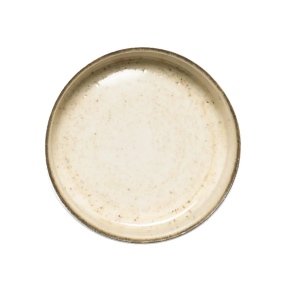 Bol droit rond beige porcelaine Ø 12 cm Lunéa - PRO.MUNDI Best