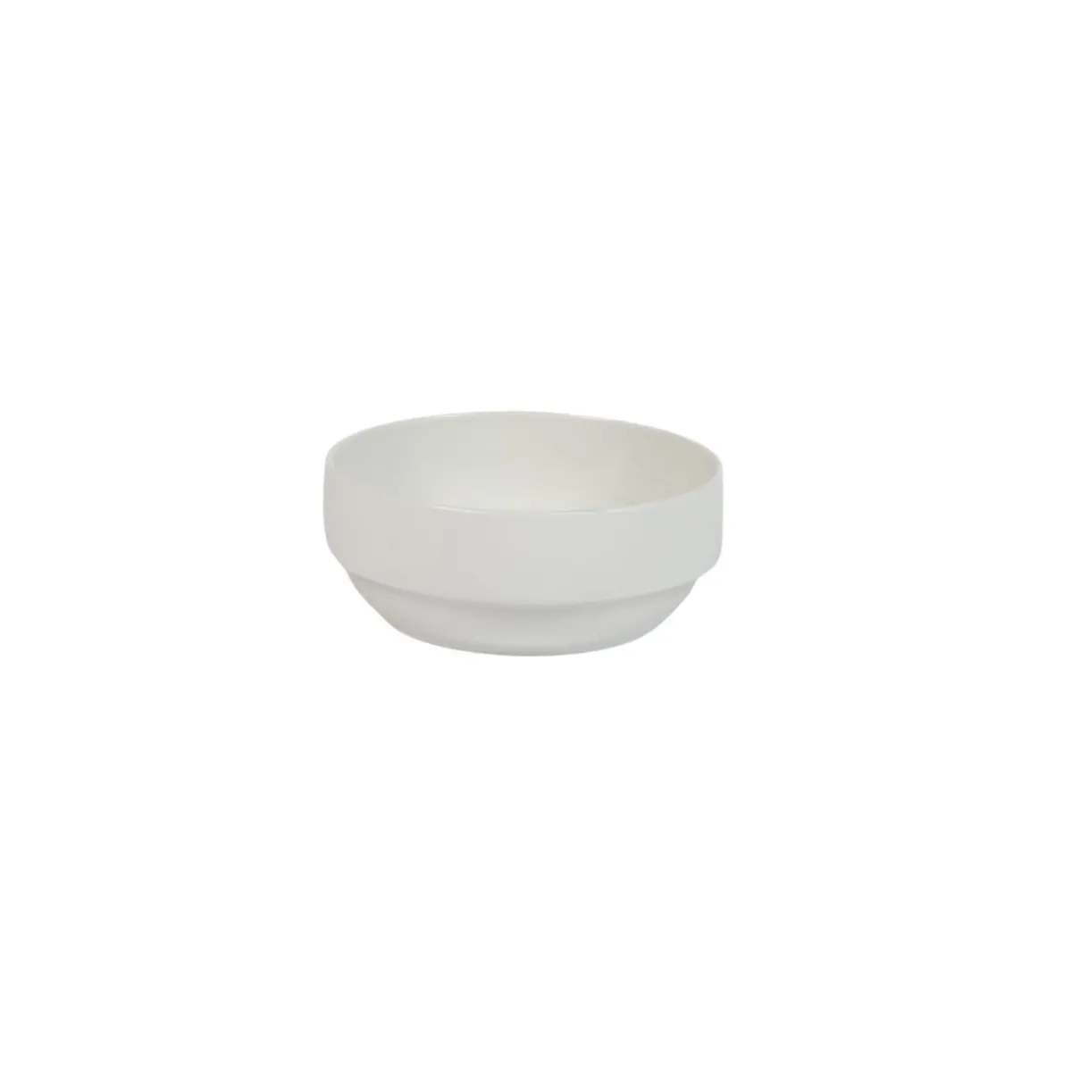 ACCOLADE Bol empilable rond blanc porcelaine Ø 14 cm Presto Discount