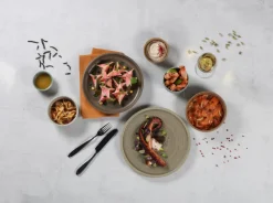 RAK Bol haut rond Grey porcelaine vitrifiée Ø 10 cm Selva Online