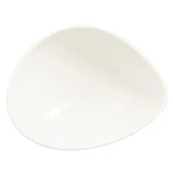 Bol ivoire porcelaine vitrifiée 14 cm Shaped - RAK Sale