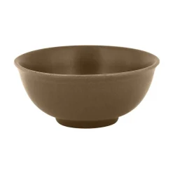 Bol marron porcelaine vitrifiée 27 cl Ø 12 cm Genesis - RAK Outlet