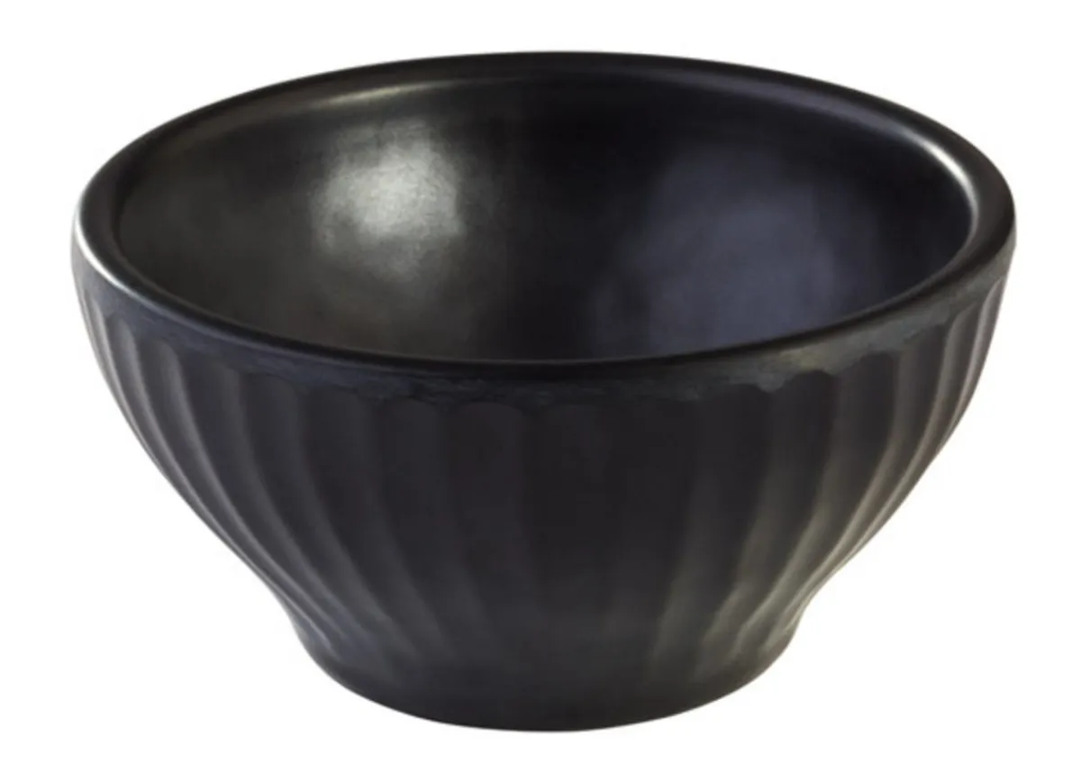 Bol mélamine noir Ø 8 cm 4 cm 7 cl Aiko - APS Hot