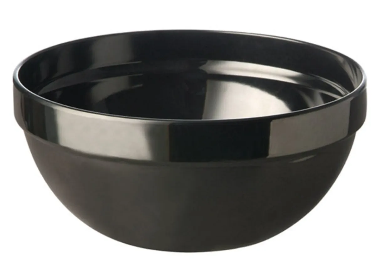 APS Bol mélamine noir Ø 14 cm 6,5 cm 0,5 L Casual Best