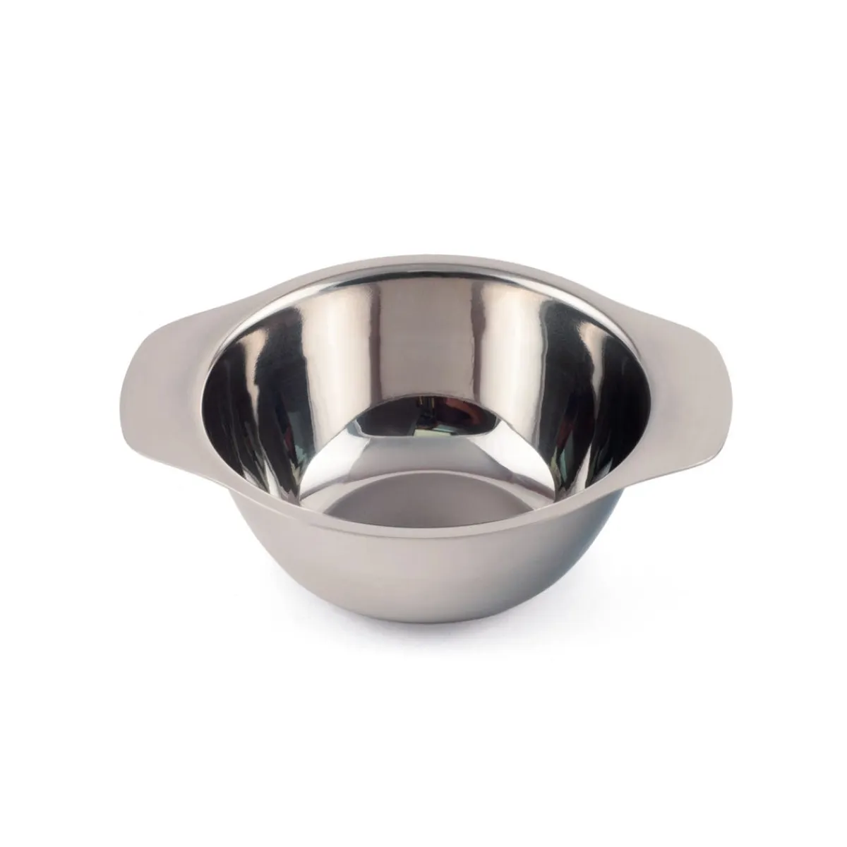PLASTOREX Bol à oreilles ovale argent inox 30 cl 14,8 cm Inox Online