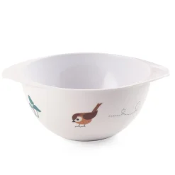 Bol à oreilles rond blanc mélamine 35 cl Ø 12,5 cm - PLASTOREX Outlet