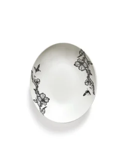 SERAX Bol ovale MAGICAL BLOSSOM porcelaine Ø 18,5 cm Unity Best