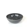 CRASTER Bol porcelaine gris Ø 25 cm 8,5 cm Tilt New