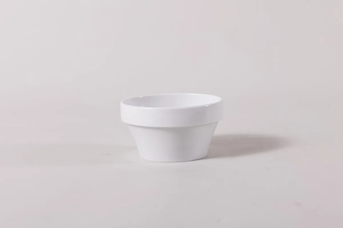 Bol régithermie rond blanc porcelaine Ø 12 cm Vitalia - ESSENTIALS COLLECTION Clearance