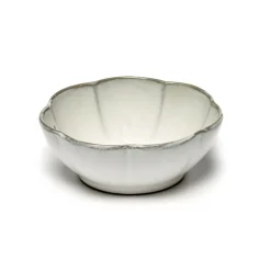 Bol rond blanc grès émaillé Ø 13 cm Inku - SERAX New